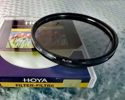 67mm Genuine HOYA Circular Polarizer Filter CIR-PL CPL 67 mm for Canon Nikon - Image 1 of 4