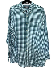 Chaps Men's Classic Fit Plaid Wrinkle-Free Button Down Shirt 16-16.5" 32/33 - Picture 1 of 6