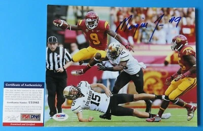 FOTO 8x10 firmada por Marquise Lee ~ USC TROJANS ~ PSA U31845 Foto 1 de 2
