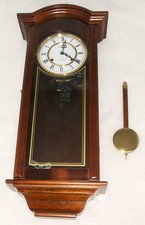 Waltham ~ 31 Day Chime - Key Wind - Wood Wall Clock Lord Hanson *NEW in BOX!