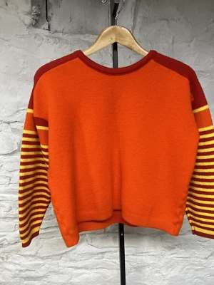 DEMETRE Spider Sabich  Mens Sweater Virgin Wool Medium original Ski Vintage - Image 1 of 4