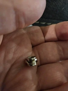Pandora Sterling Silver 14k Two Toned Laura's Favorite Diamond Charm 790255D - Picture 1 of 5