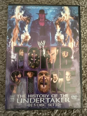 WWE - Tombstone: The History of the Undertaker (DVD, 2005, 3-Disc Set) - Image 1 of 4