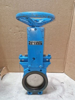 VAAS 950 Manual 6" Knife Gate Valve. SN:A119446 - Image 1 of 4