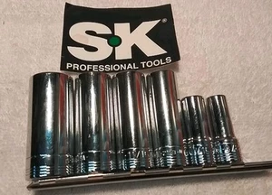 6pc S-K 3/8" DRIVE DEEP SPLINE SOCKET SET SAE USA 🇺🇸 - Picture 1 of 7