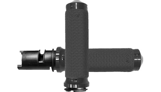 Empuñaduras de espuma viscoelástica Avon pequeñas negras Harley Davidson Road Glide/Street Glide 2024 Foto 1 de 1