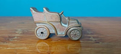 Vintage Tape Measure Shaped As A Metal Car - Image 1 of 4
