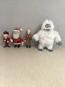 ABOMINABLE MUÑECO DE NIEVE ABEJORRO-SANTA- Lote de 4 figuras del año sin Papá Noel - Imagen 1 de 3