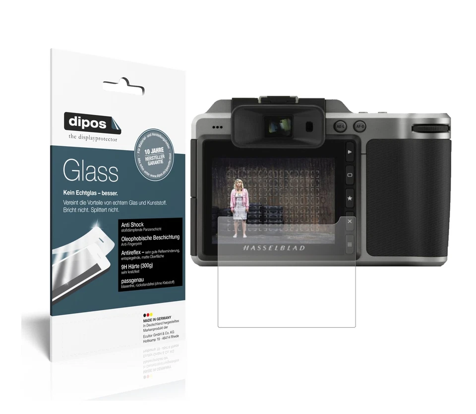 2x Screen Protector for Hasselblad X1D II 50C matte Flexible Glass 9H dipos - Image 1 of 4