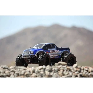 Redcat Volcano EPX 1/10 4 Wheel Drive Monster Truck Brushed RTR  Blue - Picture 1 of 12