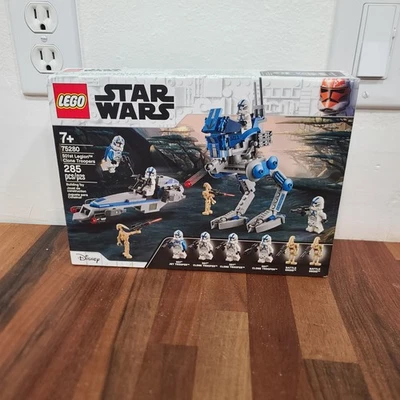 LEGO Star Wars 75280 501st Legion Clone Troopers Battle Pack Neu in OVP, nicht mehr im Handel erhältlich, selten - Bild 1 von 4