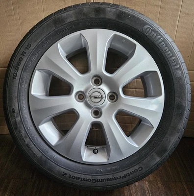 1 original Opel Agila B 15 Zoll Alufelge 5,5x15 ET50, 93193925, für 185/60 R15 - Bild 1 von 4