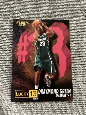 Fleer Retro Lucky 13 Draymond Green Michigan State Warriors RC 2012-13 Foto 1 de 4