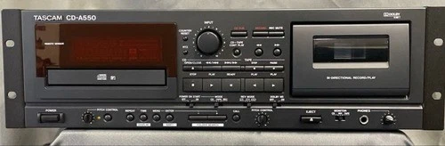 Tascam CD-A550 CD/Cassette Player Recorder Tested Working - Image 1 of 4
