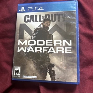 Call Of Duty: Modern Warfare (PS4, 2019) No Manual - Picture 1 of 4
