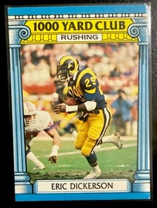 1987 Topps 1000 Yard Club Eric Dickerson Football Karte #1 - Bild 1 von 2