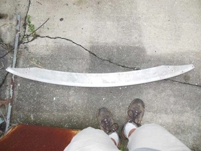 Rear Impact Reinforcement Bar FITS 98-04 AUDI A6 499997 - Изображение 1 из 4