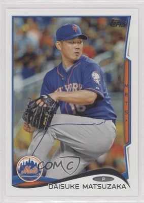 Actualización Topps 2014 Daisuke Matsuzaka (estadísticas sabermétricas) #US-244 Foto 1 de 2