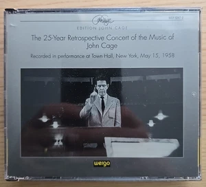 John Cage: 25-Year Retrospective Concert triple CD electroacoustic - Picture 1 of 4