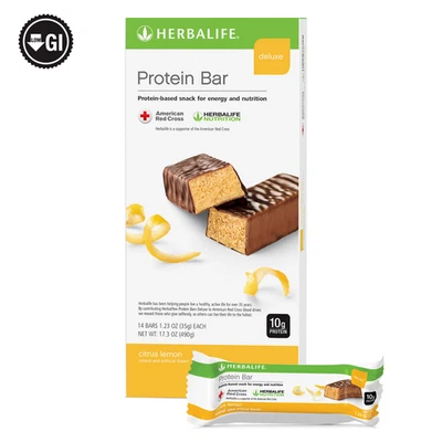 Protein Bar Deluxe: Limón Cítrico 14 Barritas por Caja Proteína-Energía Mira el :) Foto 1 de 4