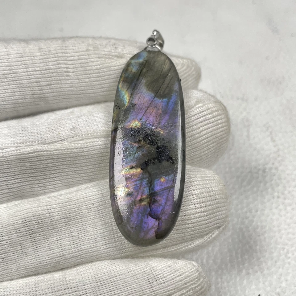 Labradorit Cabochon Anhänger Nr. 5180 - Bild 1 von 1