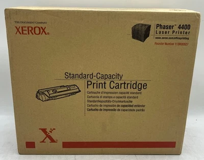 Cartucho de tóner negro de capacidad estándar Xerox Paser 4400 original 113R00627 Foto 1 de 4