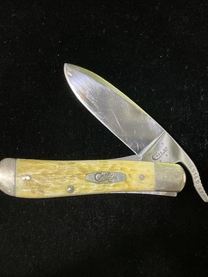 Case Trapper Pocket Knife - Bone Oat - 61953 1/2 L - SS  - Image 1 of 4