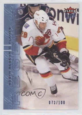 2009-10 Fleer Ultra Ice Medallion /100 Robyn Regehr #22 - Image 1 of 2