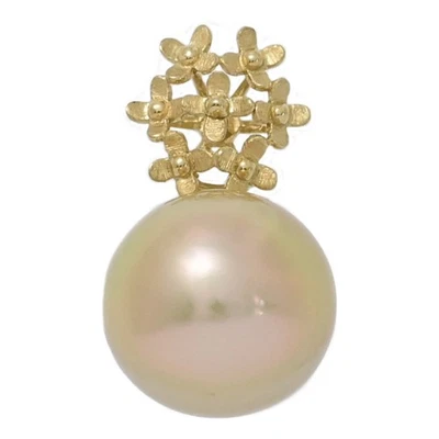 Φ13*0.5 / Motivo de flor, piedra de nacimiento de junio, 1P, perla labio dorada mariposa blanca... Foto 1 de 4