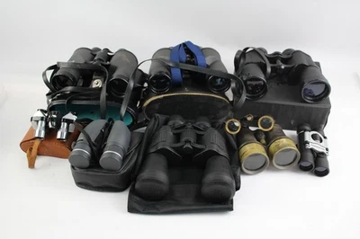 Assorted Vintage Binoculars of Various Brands and Magnifications Job Lot - Image 1 of 4