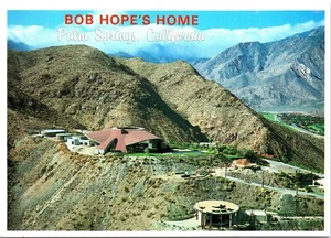 Bob Hope's Home Palm Springs, California Postal Nueva Construcción Vista Aérea - Imagen 1 de 4