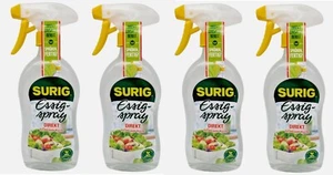 Surig Essig Spray Direkt 4 x 500ml Speiseessig für Lebensmittel mit Sprühkopf - Bild 1 von 2