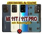 Akkudeckel für Xiaomi Mi 11T Pro Rückseite Fachdeckel Backcover Cover Gehäuse 5G