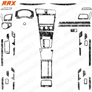 52Pcs Forged Carbon Fiber Kits Full Interior Trim For VW Golf 7 GTI Mk7 2013-19 - Picture 1 of 10