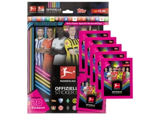 Topps Bundesliga Sticker 2022/2023 – 1x Starterpack 5x Stickertüten - Picture 1 of 1