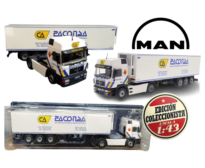 Camión clásico Man 19.502  / Paconsa (Escala 1/43) 42 38 t, Ixo - Imagen 1 de 4