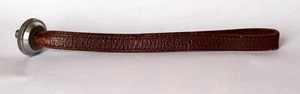 Vintage brown leather wrist strap. - Picture 1 of 4