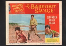 Barefoot Savage Lobby Card-1954-Eleonora Rossi Drago.