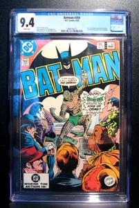 COMICS: Batman #359 (1983), 1st Killer Croc (with face) on cover app - CGC 9.4  - Picture 1 of 2