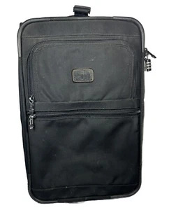 Tumi Black 22” 2 Wheeled Carry-On 2268D3 Luggage Rolling Expandable Multi Pocket - Picture 1 of 16