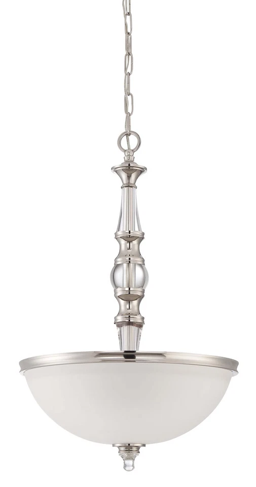 Craftmade Laurent Polished Nickel Chandelier/Pendant With Clear Crystal $330 - Image 1 of 1