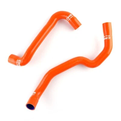 Orange Silicone Radiator Hose Kit for BMW 3-Series E30 M3 2.3L MT 1988-1991 - Image 1 of 4