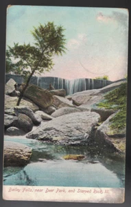 PC-3959 **Vtg. PC 1912 ** Baily Falls, in der Nähe von Deer Park ** Greeneville, Tennessee - Bild 1 von 2