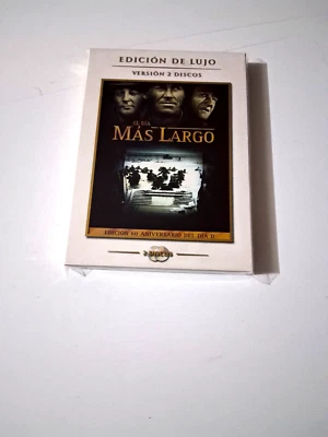 DVD "EL DIA MAS LARGO" 2DVD EDICION 60 ANIVERSARIO JOHN WAYNE +FUNDA CARTON LUJO - Imagen 1 de 2
