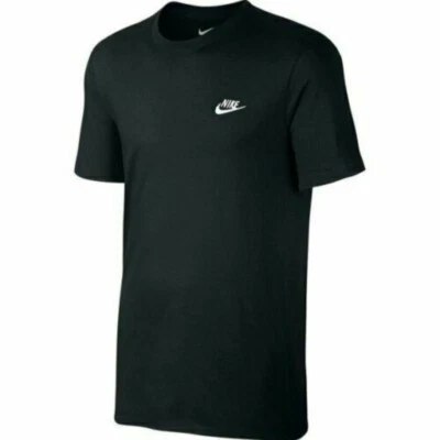 Nike Para Hombre Camiseta Bordada Logo Atlética Manga Corta Camiseta Algodón Prendas para el torso Foto 1 de 4