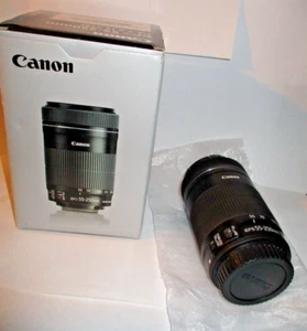 Canon EFS 55-250mm Image Stabilizer f/4 -5.6 IS STM Marco Zoom Lens New in Box - Picture 1 of 17