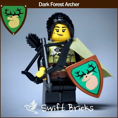 LEGO Forestmen Minifigure Medieval Castle 6079 10305 21325 31120 10332 40567 BAM - Image 1 of 4