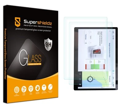 2x Protector de pantalla de vidrio templado Supershieldz para Ford F150 / F150 Lightning Foto 1 de 4