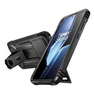 Case For OnePlus 13R 5G Poetic Built-in screen Slide Camera Cover Kickstand Blk - Picture 1 of 9