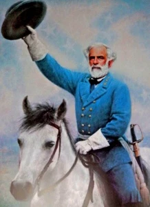 Impresión de la Guerra Civil Robert E. Lee - Imagen 1 de 2